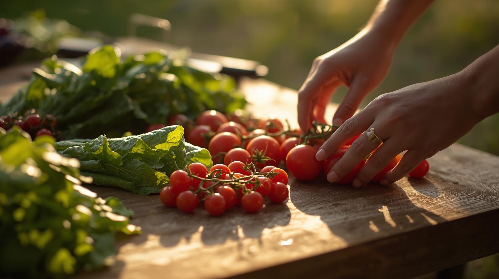 Seasonal Napa Valley produce sourced by top chefs for hyper seasonal, terroir driven menus
