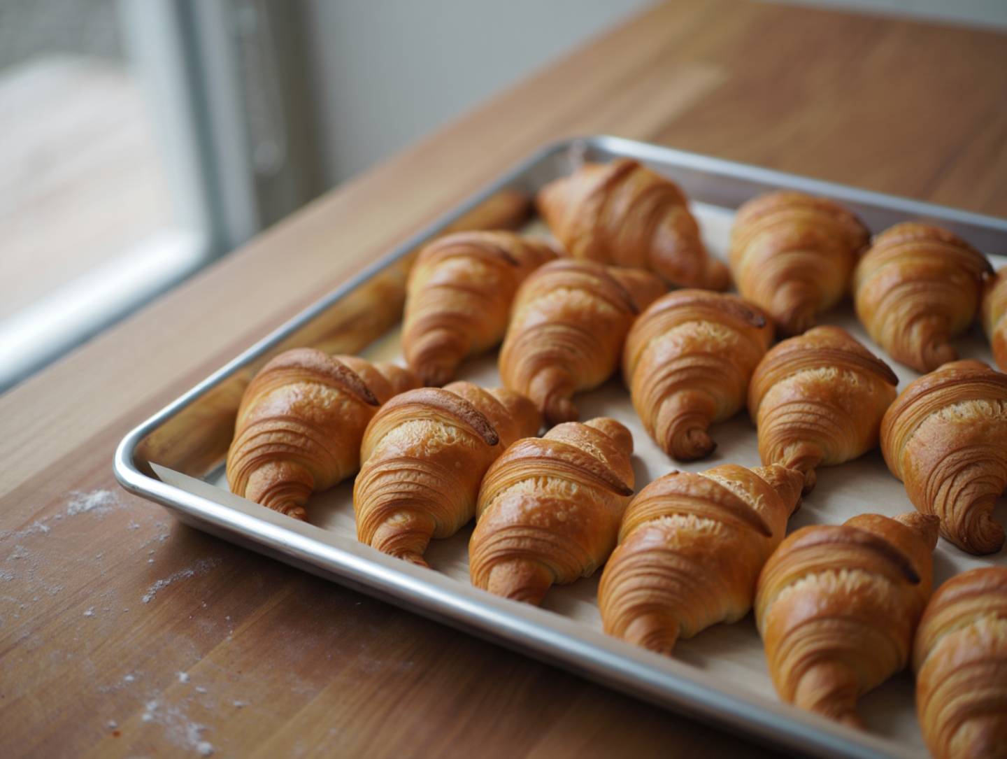 Fresh pastries displayed at a Napa Valley bakery in the early morning, highlighting slow breakfasts and local food traditions.