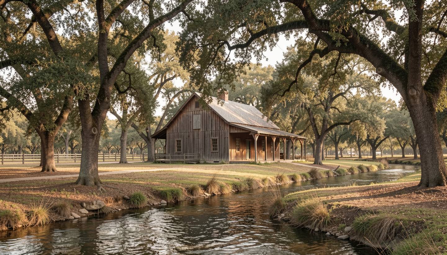 Bale Grist Mill State Historic Park in Napa Valley with a historic wooden mill and surrounding trees, showing the valley’s early agricultural history.